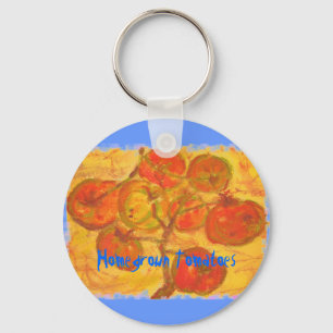 Homegrown Tomatoes Keychain