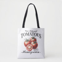 Homegrown Tomatoes Vintage Tomatoes Fruits Design