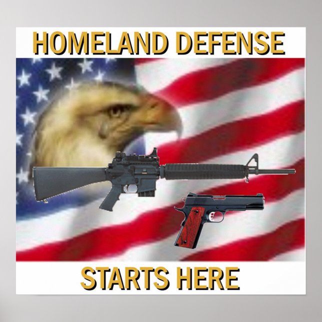 Homeland Defense Poster (Front)