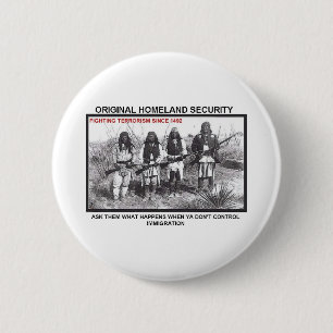 Homeland Security 1492 Button