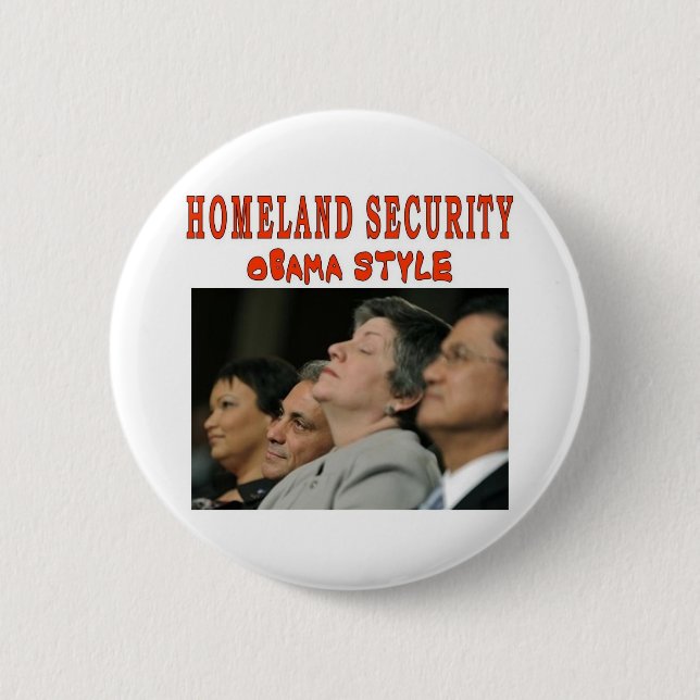 HOMELAND SECURITY BUTTON (Front)