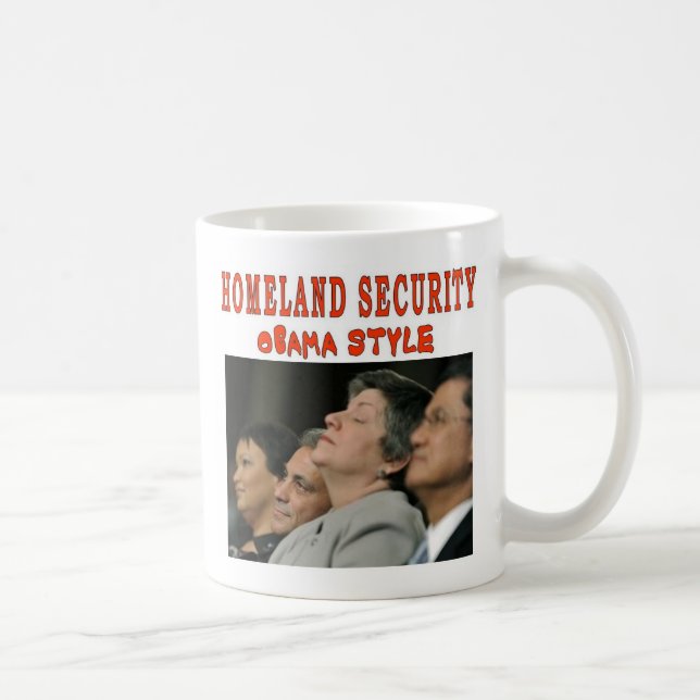HOMELAND SECURITY COFFEE MUG (Right)