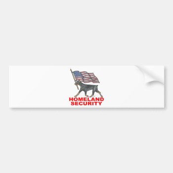 Homeland Security Hlsdp Bumper Sticker by mitmoo3 at Zazzle