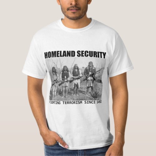 Homeland Security Indians T_Shirt