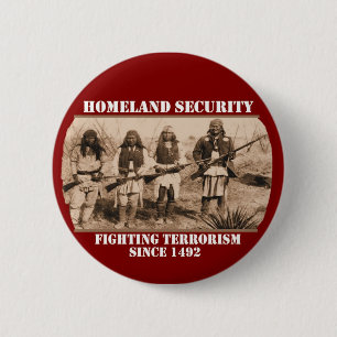 Homeland Security Pinback Button