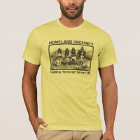 Native American Homeland Security T-Shirts
