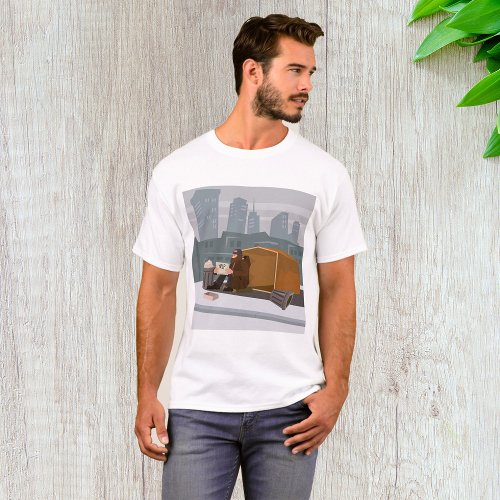 Homeless Man T_Shirt