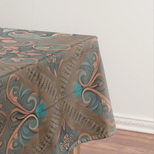 Homely cottage pattern tablecloth