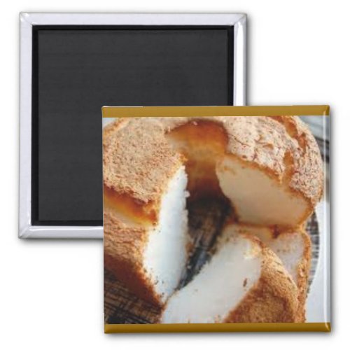 Homemade Angel Food Cake Magnet