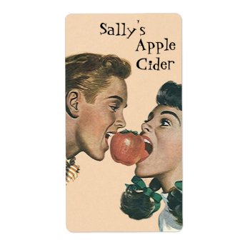 Homemade Apple Cider Wine Bottle Labeling Labels by layooper at Zazzle