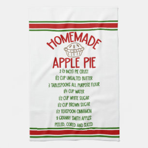 Homemade Apple Pie Kitchen Towel