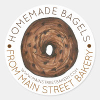 Homemade Bagels Bakery Baked Made with Love By