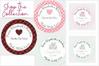 Homemade Baked Goods Stickers For Food Gifts
