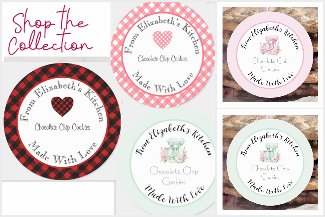 Homemade Baked Goods Stickers For Food Gifts