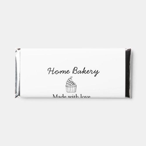 Homemade bakery add your text name custom  hershey bar favors