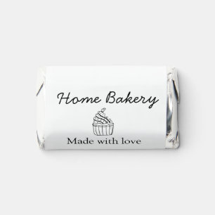 Homemade bakery add your text name custom  hershey's miniatures