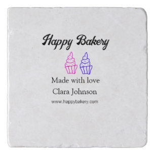 Homemade bakery add your text name custom trivet