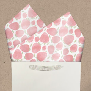 Homemade Bath & Body Strawberry Tissue Paper