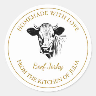 Homemade Beef Jerky Label