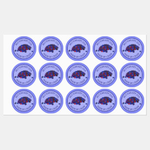 Homemade Blueberry Jam Jelly Preserves Canned By Labels