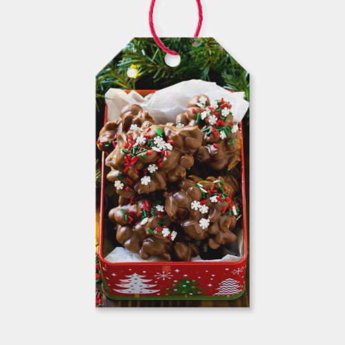 Homemade Christmas Candy Gift Tag