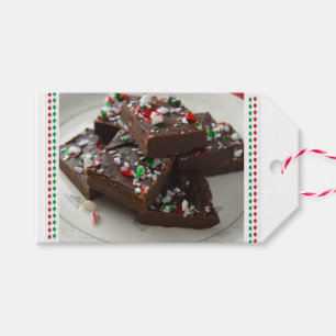 Homemade Christmas Fudge Gift Tags