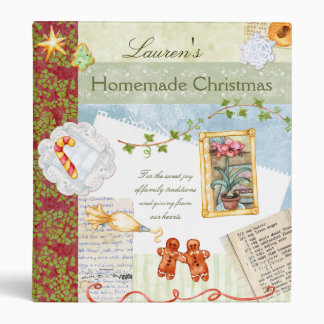 Homemade Christmas Recipe Binder