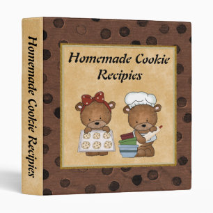 Homemade Cookie recipies Binder