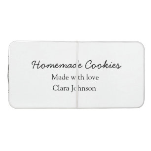 Homemade cookiers add your text name custom throw beer pong table