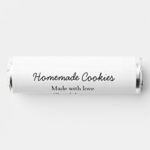Homemade cookiers add your text name custom throw breath savers® mints