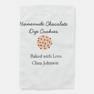 Homemade cookiers add your text name custom  throw garden flag