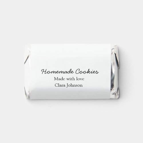 Homemade cookiers add your text name custom  throw hersheys miniatures
