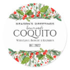Homemade Coquito Personalized