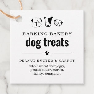 Homemade Dog Bakery Business Treat Tag