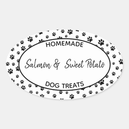 Homemade Dog Treat Label