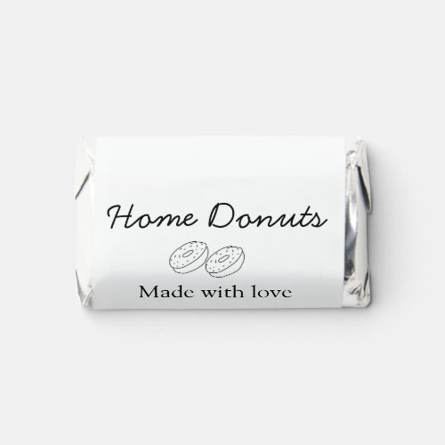 Homemade donuts bakery add your text name custom   hersheys miniatures
