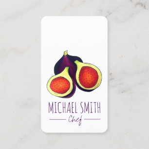 Homemade Fig Jam Jelly Preserves Figs Canned By Business Card