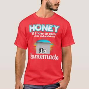 Homemade Food Cook Grill Chef Kitchen Cooking Love T-Shirt