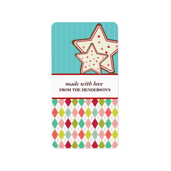 Homemade Goodies Gift Tag Stickers Custom Address Label
