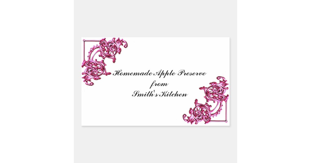 Homemade goods label template - stickers | Zazzle
