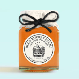 Homemade Honey Beehive Jar Label