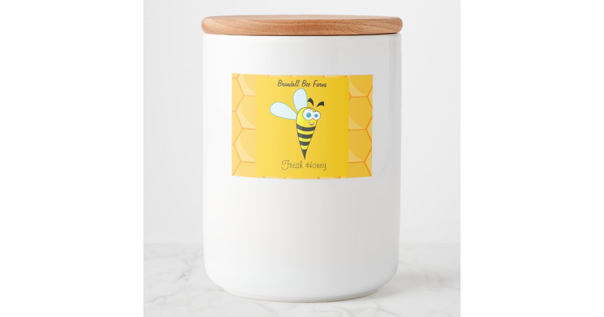 Homemade Honey Jar Labels - Custom Honey Label | Zazzle.com
