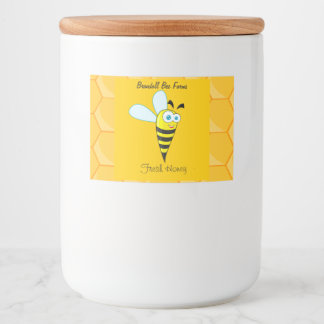 Homemade Honey Jar Labels - Custom Honey Label