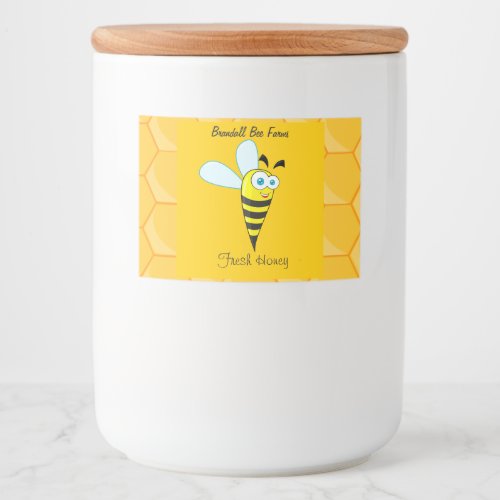 Homemade Honey Jar Labels _ Custom Honey Label