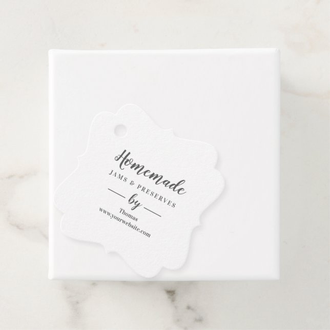 Homemade Honey Products Label (In Situ)