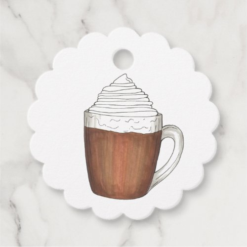 Homemade Hot Cocoa Chocolate Made With Love By Favor Tags