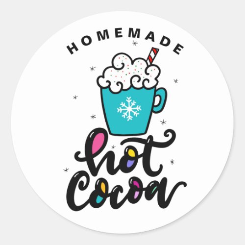 Homemade Hot Cocoa Labels