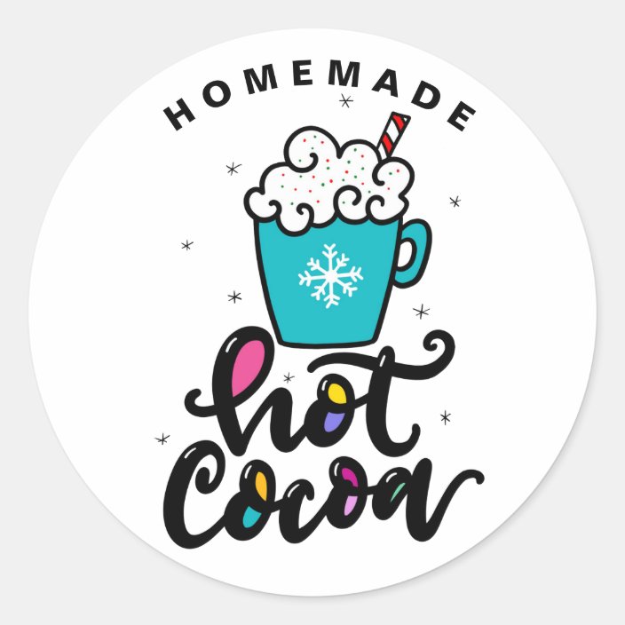 Homemade Hot Cocoa Labels | Zazzle.com