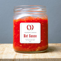 Homemade Hot Sauce | Chili Sauce Label