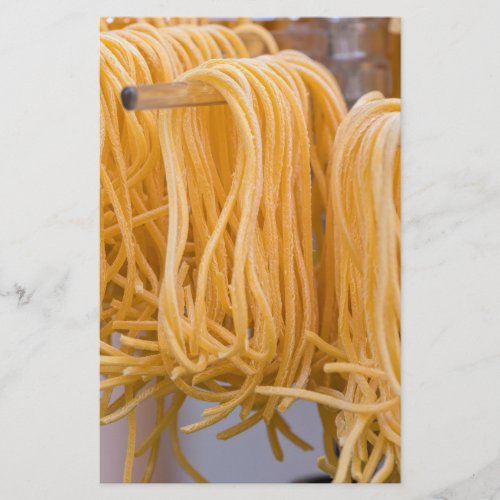 homemade italian pasta spaghetti stationery
